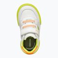Încălțăminte pentru copii  Geox Gisli white/fluo green 14