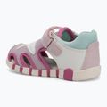 Sandale pentru copii Geox Iupidoo white/fuchsia 3