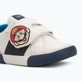 Încălțăminte pentru copii Geox Gisli white/navy/orange 7