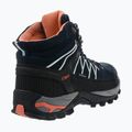 Cizme de trekking pentru femei CMP Rigel Mid negru și albastru marin 3Q12946 14