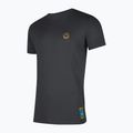 Tricou pentru bărbați La Sportiva Climbing on the Moon carbon/giallo