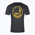 Tricou pentru bărbați La Sportiva Climbing on the Moon carbon/giallo 2