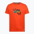 Tricou pentru bărbați La Sportiva Stripe Cube cherry tomato