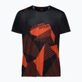Tricou de cățărare pentru bărbați La Sportiva Comp black/cherry tomato