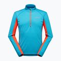 Bluză pentru bărbați La Sportiva Swift Longsleeve tropic blue/ cherry tomato