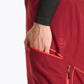 Pantaloni de schi pentru bărbați La Sportiva Chaser Evo Shell Bib sangria 3