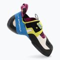 Încălțăminte de cățărare pentru femei La Sportiva Skwama apple green/cobalt blue 2