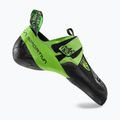 Încălțăminte de cățărare pentru bărbați La Sportiva Skwama Vegan black/flash green 2
