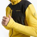 Bluză termoactivă pentru bărbați La Sportiva Lucendro Thermal Hoody yellow/black 3