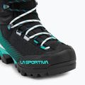 Încălțăminte de munte pentru femei La Sportiva Aequilibrium ST GTX black/aqua 7