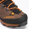 Încălțăminte de trekking pentru bărbați La Sportiva Aequilibrium Trek GTX chocolate/papaya 7