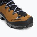 Încălțăminte de trekking pentru femei La Sportiva Aequilibrium Trek GTX coffee/ stone-blue 7