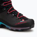 Încălțăminte de trekking pentru femei La Sportiva Aequilibrium Trek GTX carbon/malibu blue 7