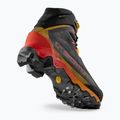 Încălțăminte de trekking pentru bărbați La Sportiva Aequilibrium Hike GTX carbon/yellow 10