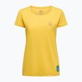 Tricou pentru femei La Sportiva Climbing on the Moon giallo/viola