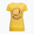 Tricou pentru femei La Sportiva Climbing on the Moon giallo/viola 2