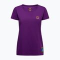 Tricou pentru femei La Sportiva Climbing on the Moon viola/giallo