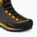 Încălțăminte de munte pentru bărbați La Sportiva Trango Tech Leather GTX black/yellow 7