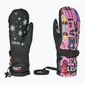 Mănuși de snowboard pentru copii Level Junior Mitt hot pink