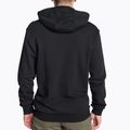 EA7 Emporio Armani Emporio Armani Train Logo Series Oversize Logo Hoodie Coft negru pentru bărbați 2