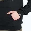 EA7 Emporio Armani Emporio Armani Train Logo Series Oversize Logo Hoodie Coft negru pentru bărbați 4