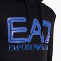 EA7 Emporio Armani Emporio Armani Train Logo Series Oversize Logo Hoodie Coft negru pentru bărbați 7