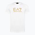 Bărbați EA7 Emporio Armani Train Gold Label Tee Pima Big Logo alb