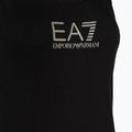 Tricou fără bretele pentru femei EA7 Emporio Armani Train Negru lucios/logo auriu deschis 3