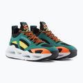 Încălțăminte EA7 Emporio Armani Infinity Cage black/ evergreen/ orange fluo 8