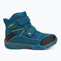 Cizme de zăpadă pentru junior CMP Pyry Snowboots petrol / yellow fluo 2