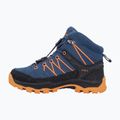 Încălțăminte de trekking pentru copii CMP Rigel Mid bluesteel / flame 10