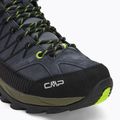 Încălțăminte de trekking pentru bărbați CMP Rigel Mid grey/yellow fluo 7