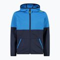 Bluză pentru copii CMP Fix Hood b.blue/river/lime