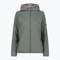 Bluză de trekking pentru femei CMP Zip Hood salvia/jade