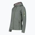 Bluză de trekking pentru femei CMP Zip Hood salvia/jade 2