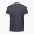 Tricou polo pentru bărbați CMP 34D5987 black/blue 2