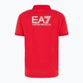 Tricou pentru bărbați  EA7 Emporio Armani Train Visibility Polo salsa 2