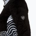 Bluză de schi pentru femei EA7 Ski Kitzbuhel Polarfleece T-Top fancy zebra 3