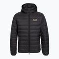 Geacă pentru bărbați EA7 Emporio Armani Train Core Id Down Light Jacket Hoodie black