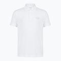 Tricou polo pentru bărbați EA7 Emporio Armani Core Identity Polo white / silver logo