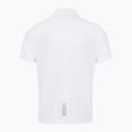 Tricou polo pentru bărbați EA7 Emporio Armani Core Identity Polo white / silver logo 2