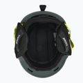 Cască de schi Briko Aran matt shark gray/light gray/electric lime 5