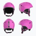 Cască de schi pentru copii Briko Makalu Jr shiny pink/white