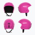 Cască de schi pentru copii Briko Elias Jr shiny neon pink
