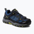 Cizme de trekking pentru copii CMP Sun albastru/verde 3Q11154/18NL