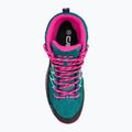 Încălțăminte de trekking pentru junior CMP Rigel Mid lake / pink fluo 5