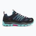 Încălțăminte de trekking pentru copii CMP Rigel Low Wp b.blue/acqua 2