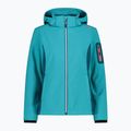 Jachetă softshell pentru femei CMP albastru 39A5006/E726 8