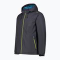 Jachetă hibridă pentru bărbați CMP Fix Hood gri închis 32Z1847/U423 9