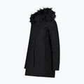 Jachetă de ploaie cu glugă cu fermoar CMP Coat pentru femei  negru 32K3196F/U901 2